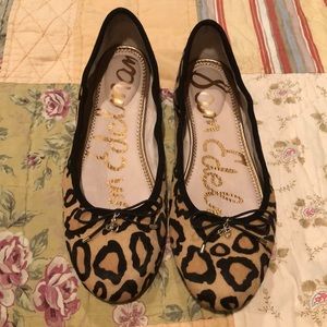 SAM EDELMAN LEOPARD BRHM, FELICIA size 11M
